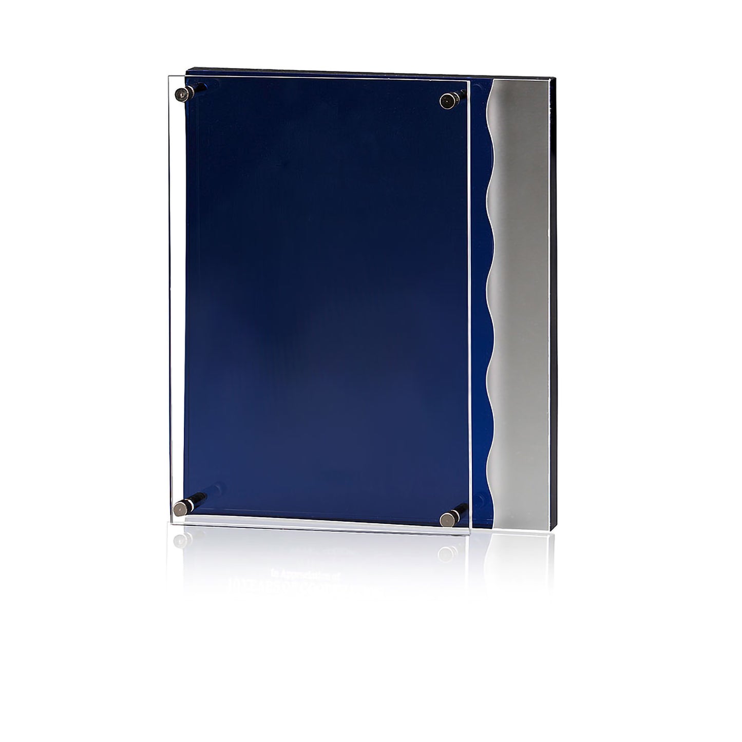 246 Indigo Rectangle ohne Gravur