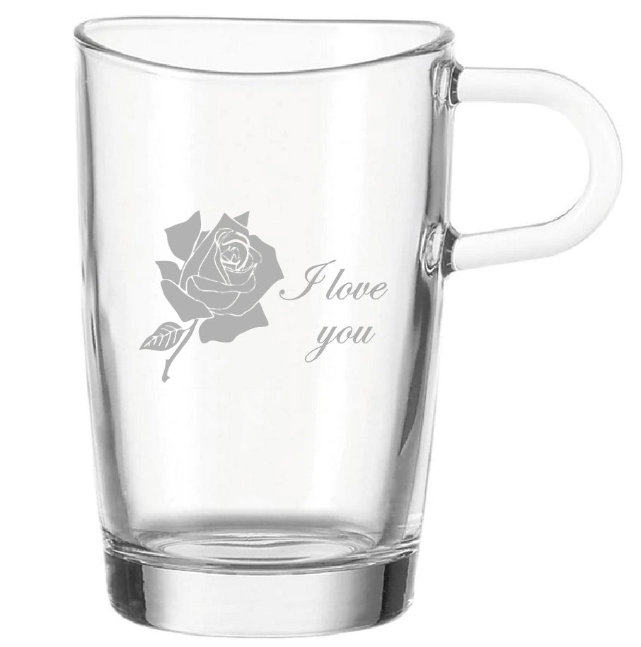 Leonardo Latte Macchiato Tasse LOOP 365 ml mit individueller Gravur