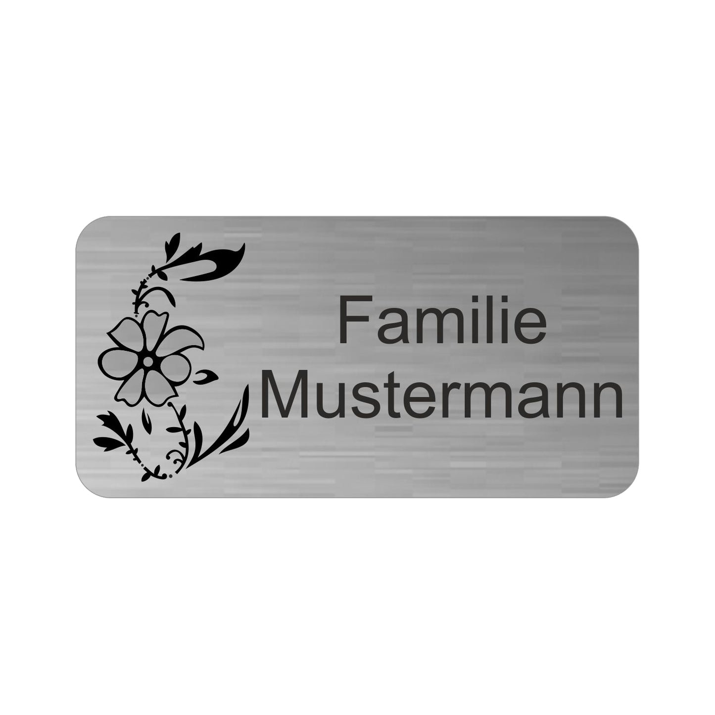 532 Türschild Werbeschild 100 × 50 mm 01