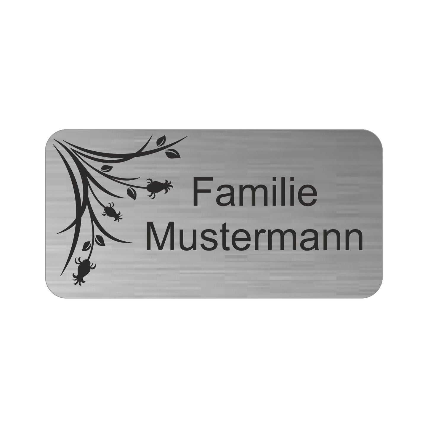 532 Türschild Werbeschild 100 × 50 mm 07