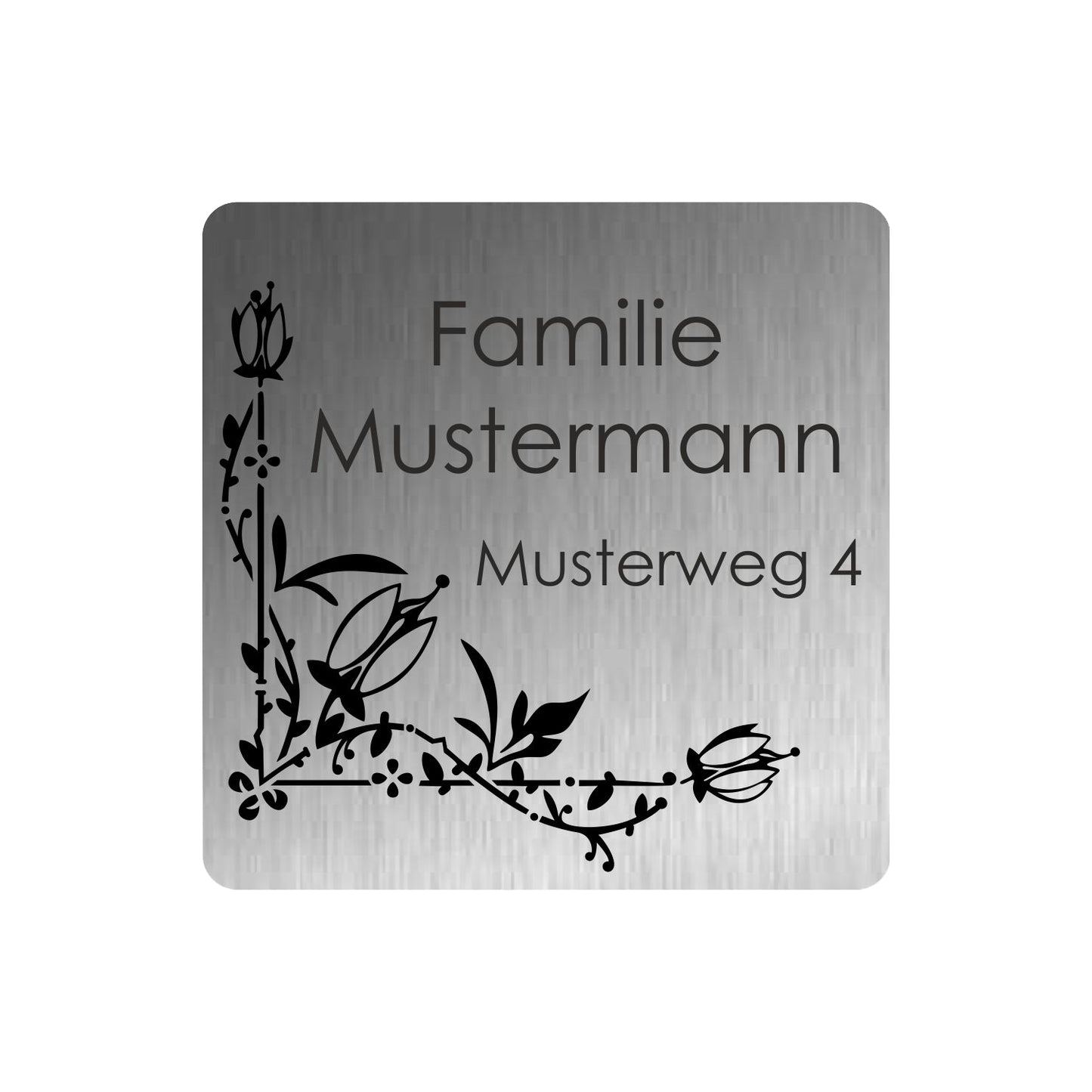 533 Türschild Werbeschild 80 × 80 mm 02