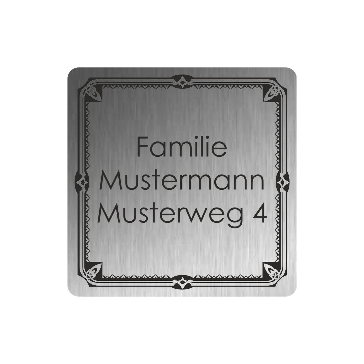 533 Türschild Werbeschild 80 × 80 mm 06