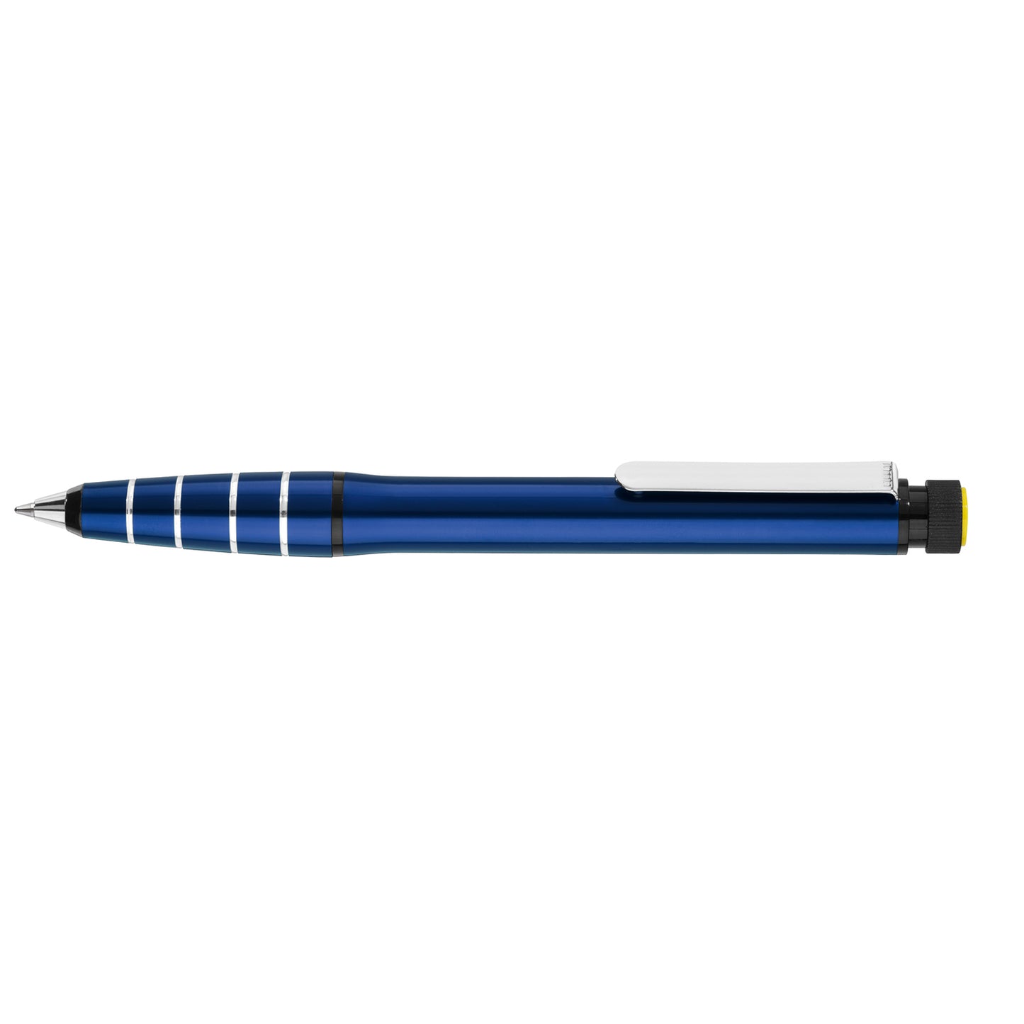 2 in 1 Kugelschreiber blau mit Textmarker