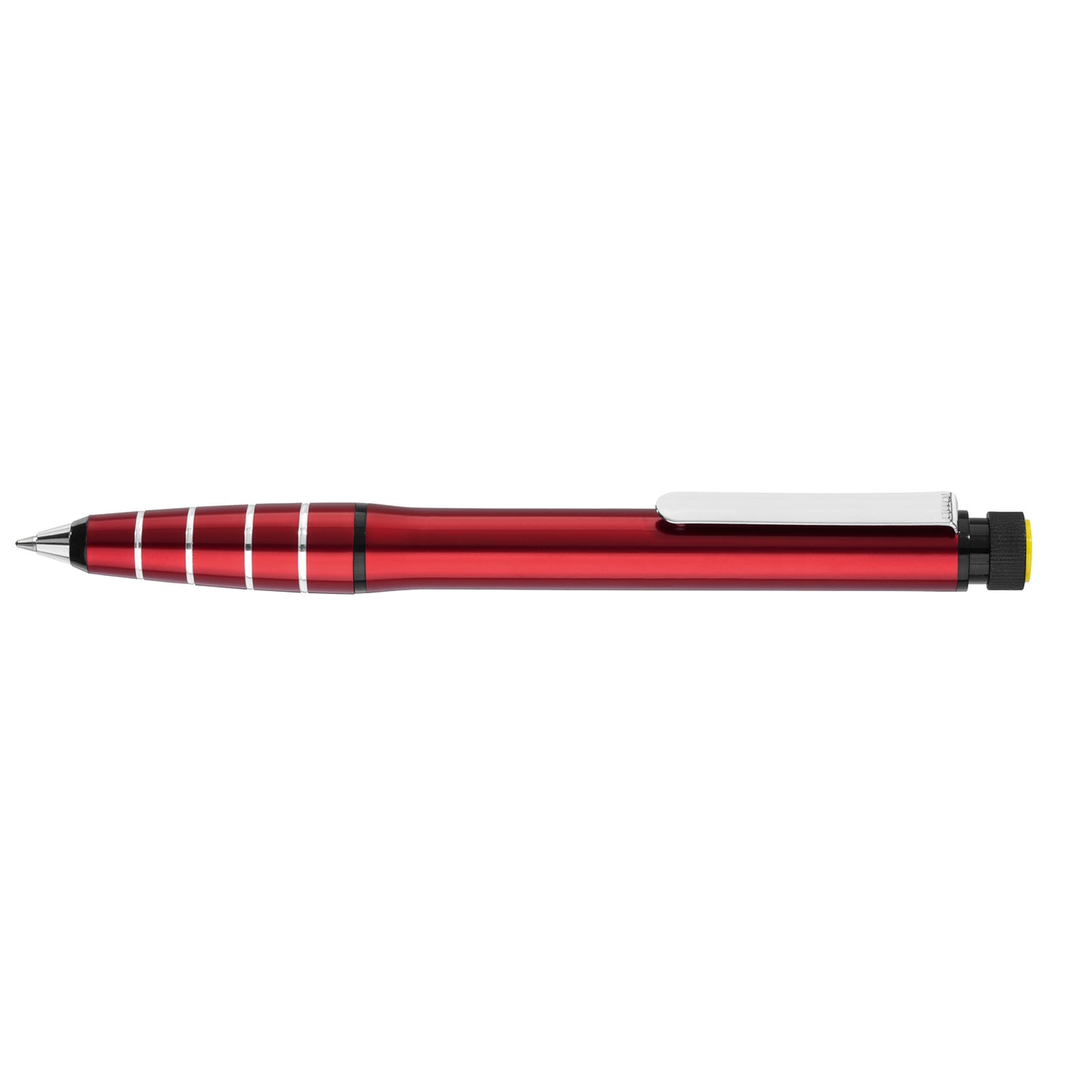 2 in 1 Kugelschreiber rot mit Textmarker