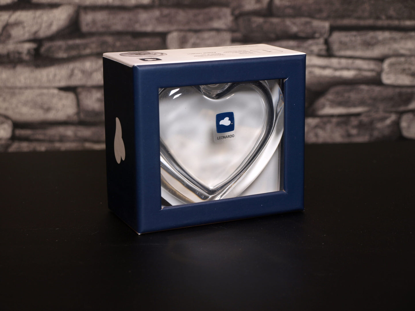 525 HEART Glasliebe Leonardo Verpackung Front