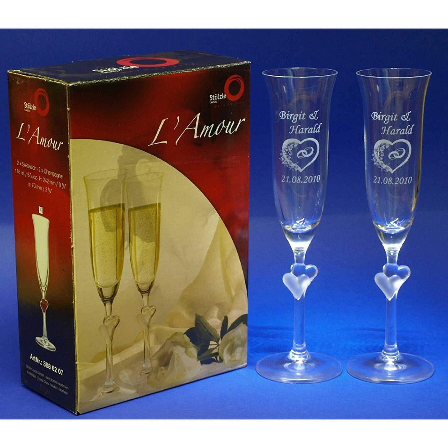 Sektgläser L’Amour Weiß