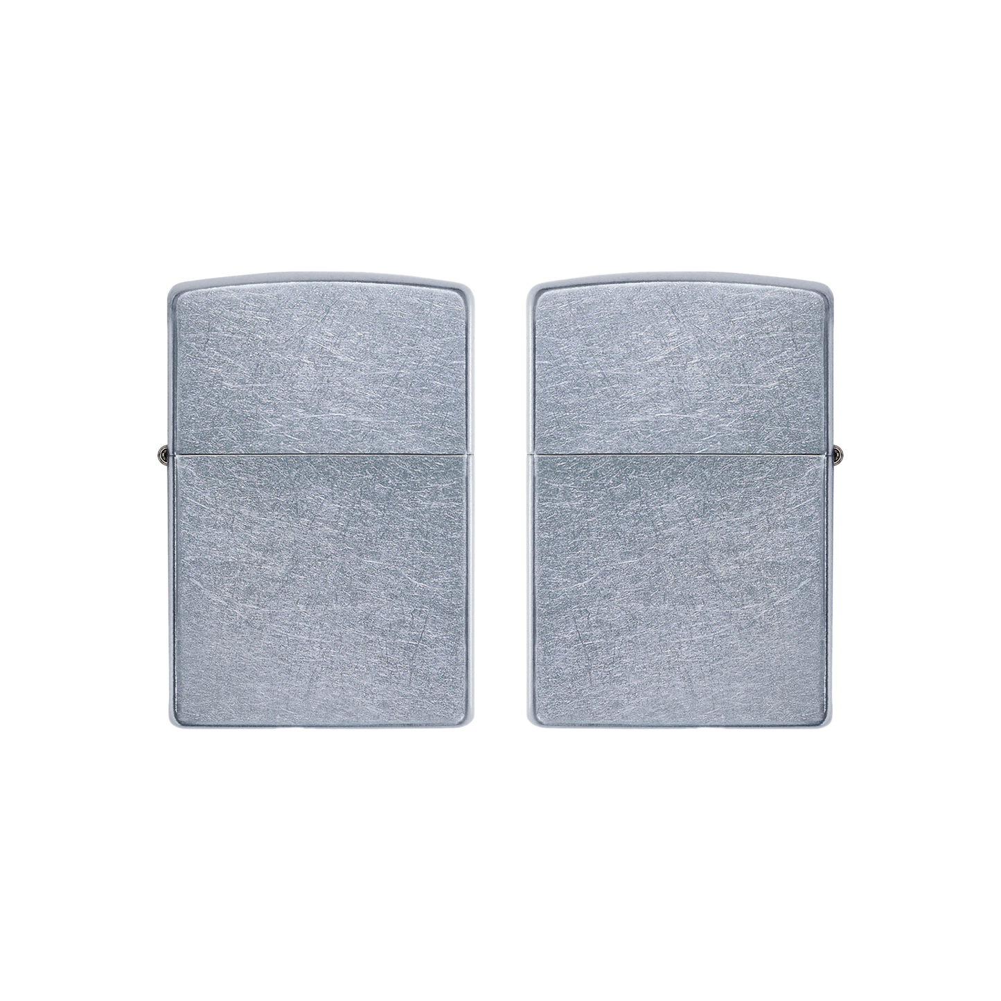 ZIPPO Street Chrom mit Gravur – Original im Used-Look, personalisiert mit Diamantgravur