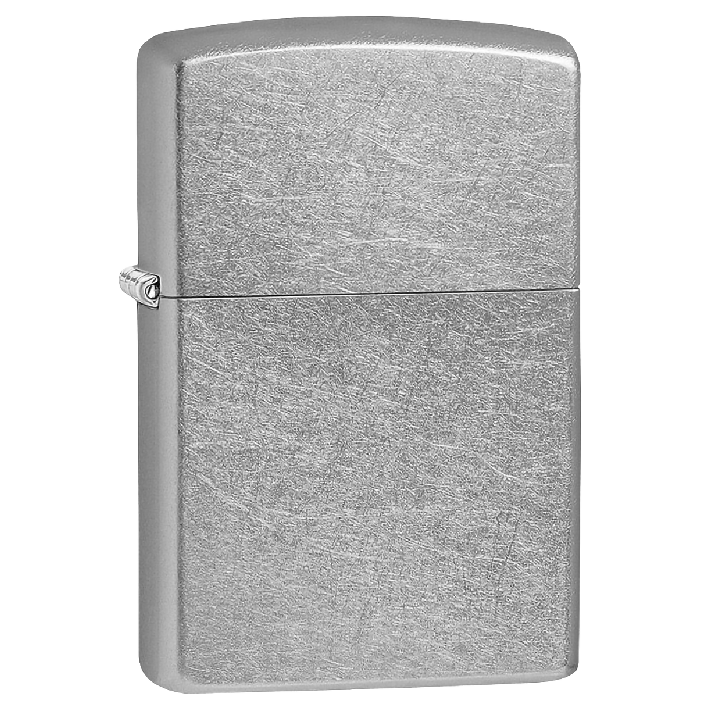 ZIPPO Street Chrom mit Gravur – Original im Used-Look, personalisiert mit Diamantgravur