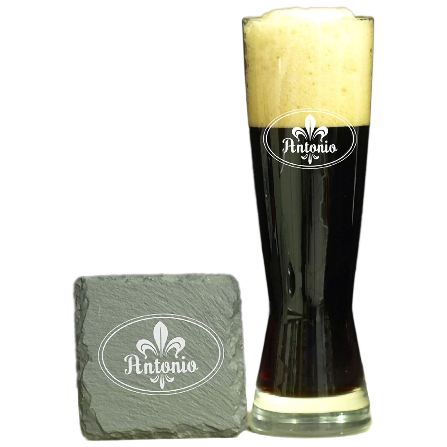 279 Weizenbierglas Schiefer Untersetzer 01