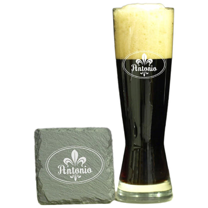 279 Weizenbierglas Schiefer Untersetzer 01