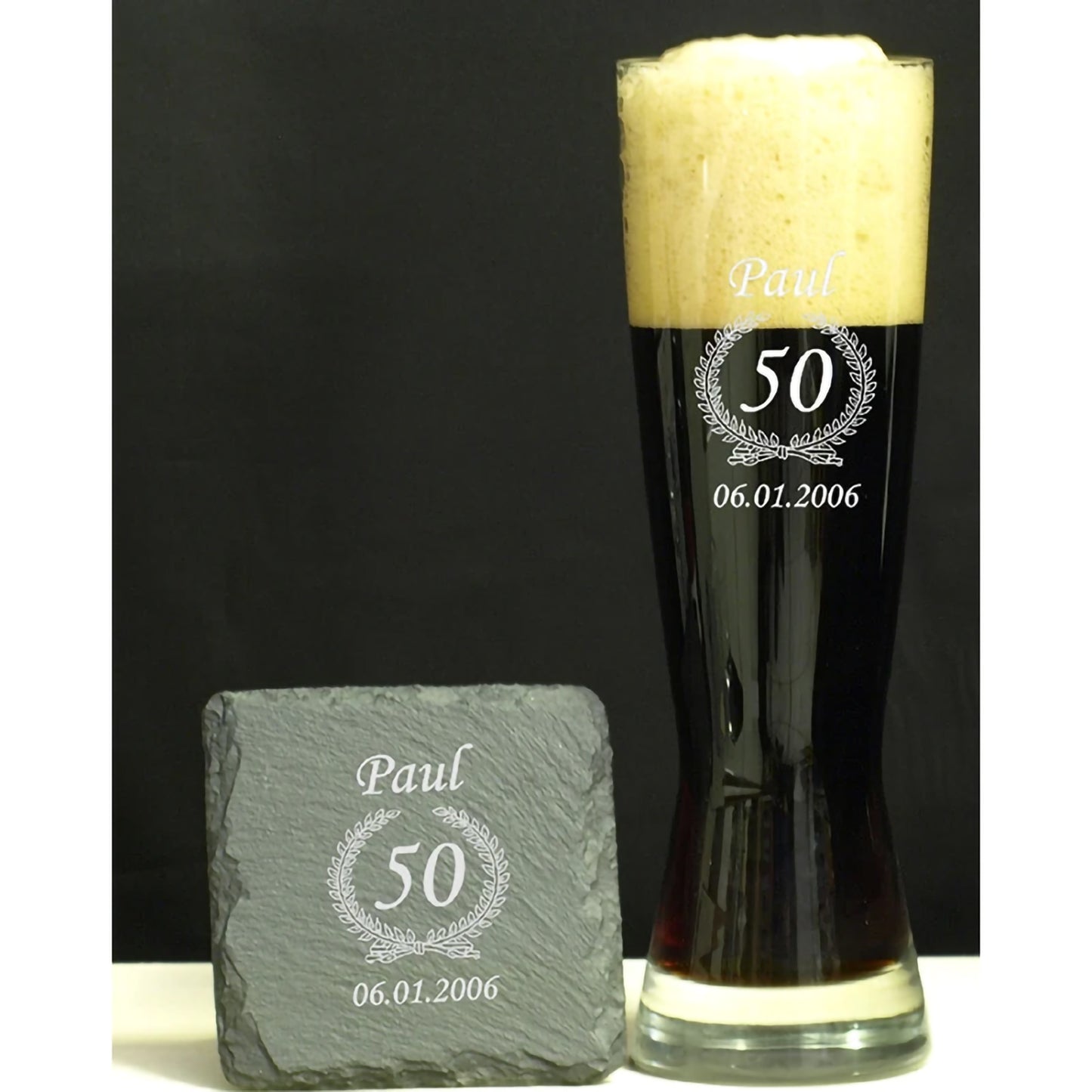 279 Weizenbierglas Schiefer Untersetzer 03