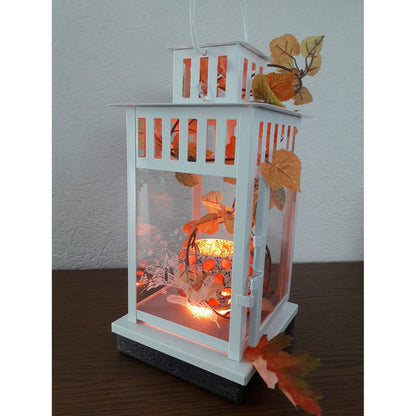 Ambiente Lampe mit flackerndem LED Licht ähnlich einer Kerze