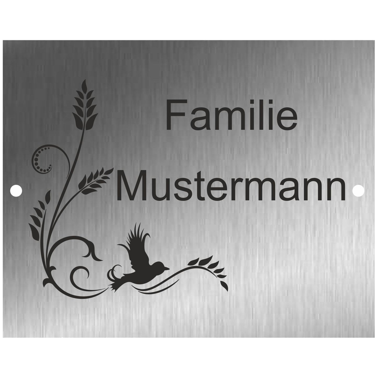 521 Türschild Werbeschild 100 × 125 mm 01