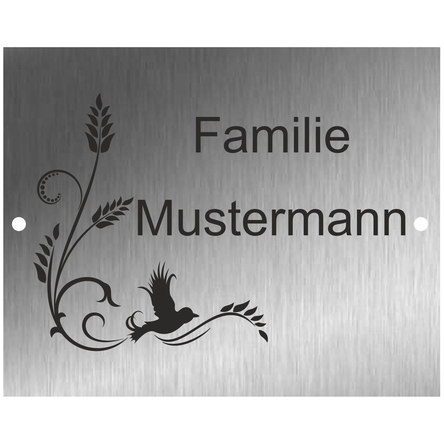 521 Türschild Werbeschild 100 × 125 mm 01