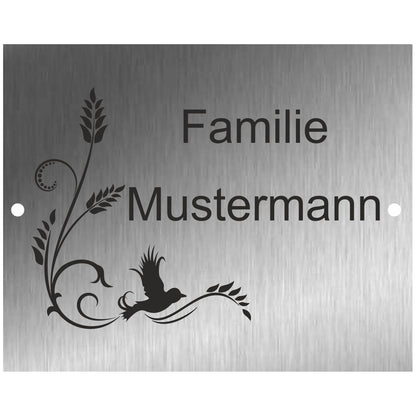 521 Türschild Werbeschild 100 × 125 mm 01