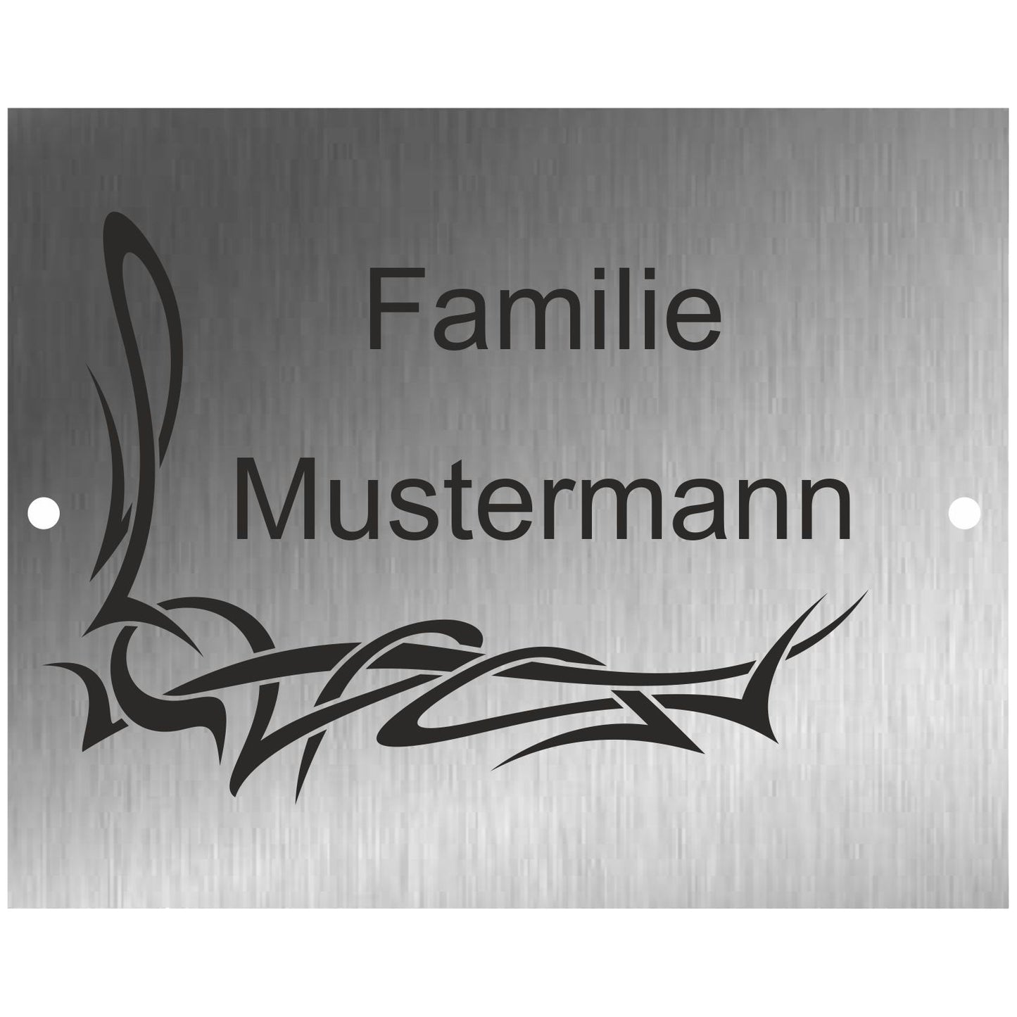 521 Türschild Werbeschild 100 × 125 mm 02