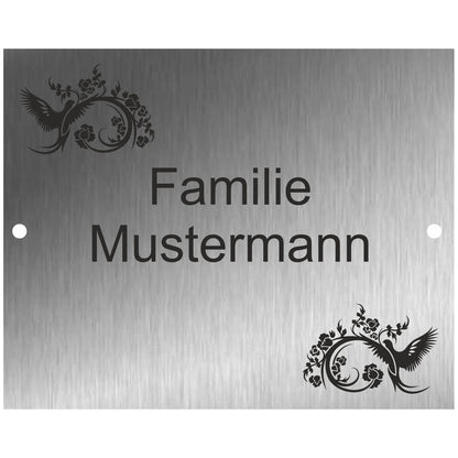 521 Türschild Werbeschild 100 × 125 mm 07