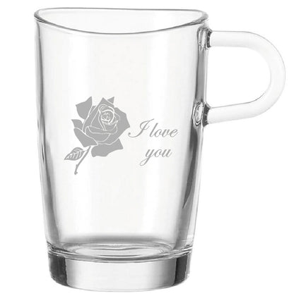 Leonardo Latte Macchiato Tasse LOOP 365 ml mit individueller Gravur