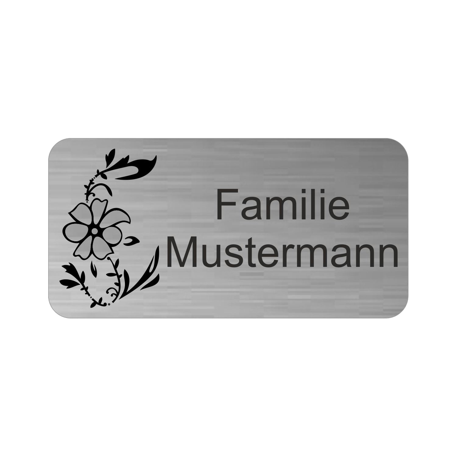 532 Türschild Werbeschild 100 × 50 mm 01