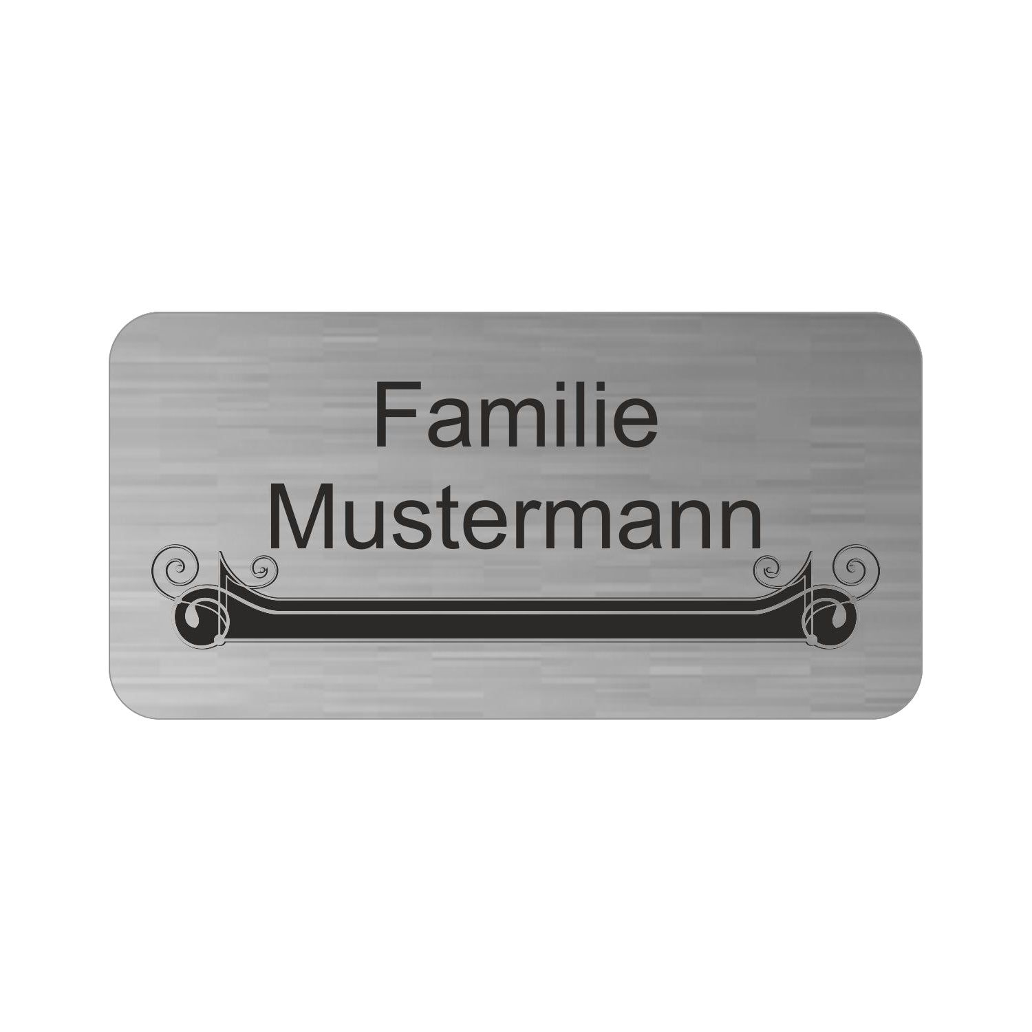 532 Türschild Werbeschild 100 × 50 mm 06