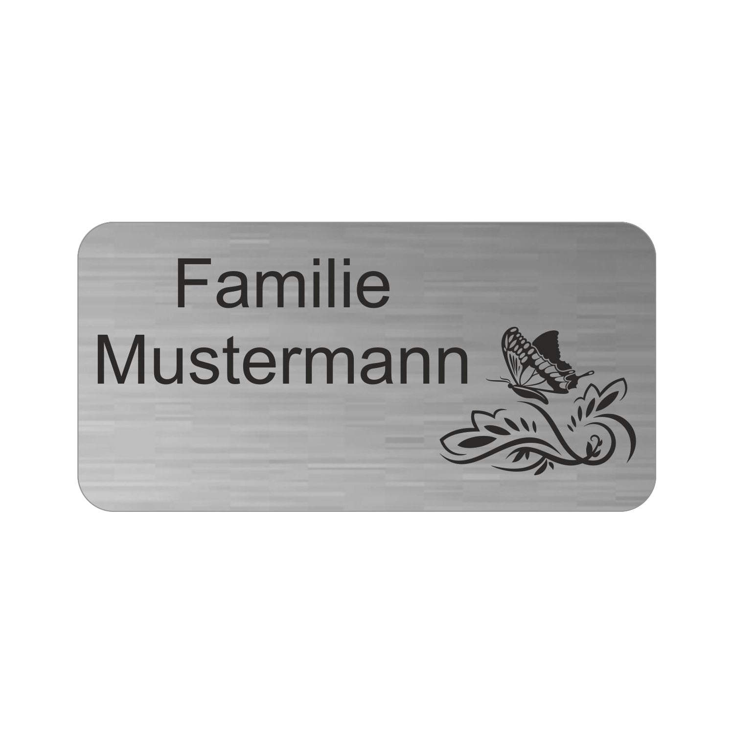 532 Türschild Werbeschild 100 × 50 mm 08