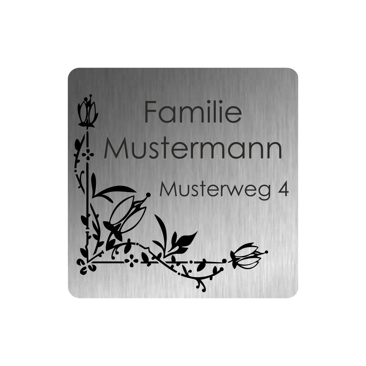 533 Türschild Werbeschild 80 × 80 mm 02
