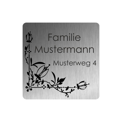 533 Türschild Werbeschild 80 × 80 mm 02