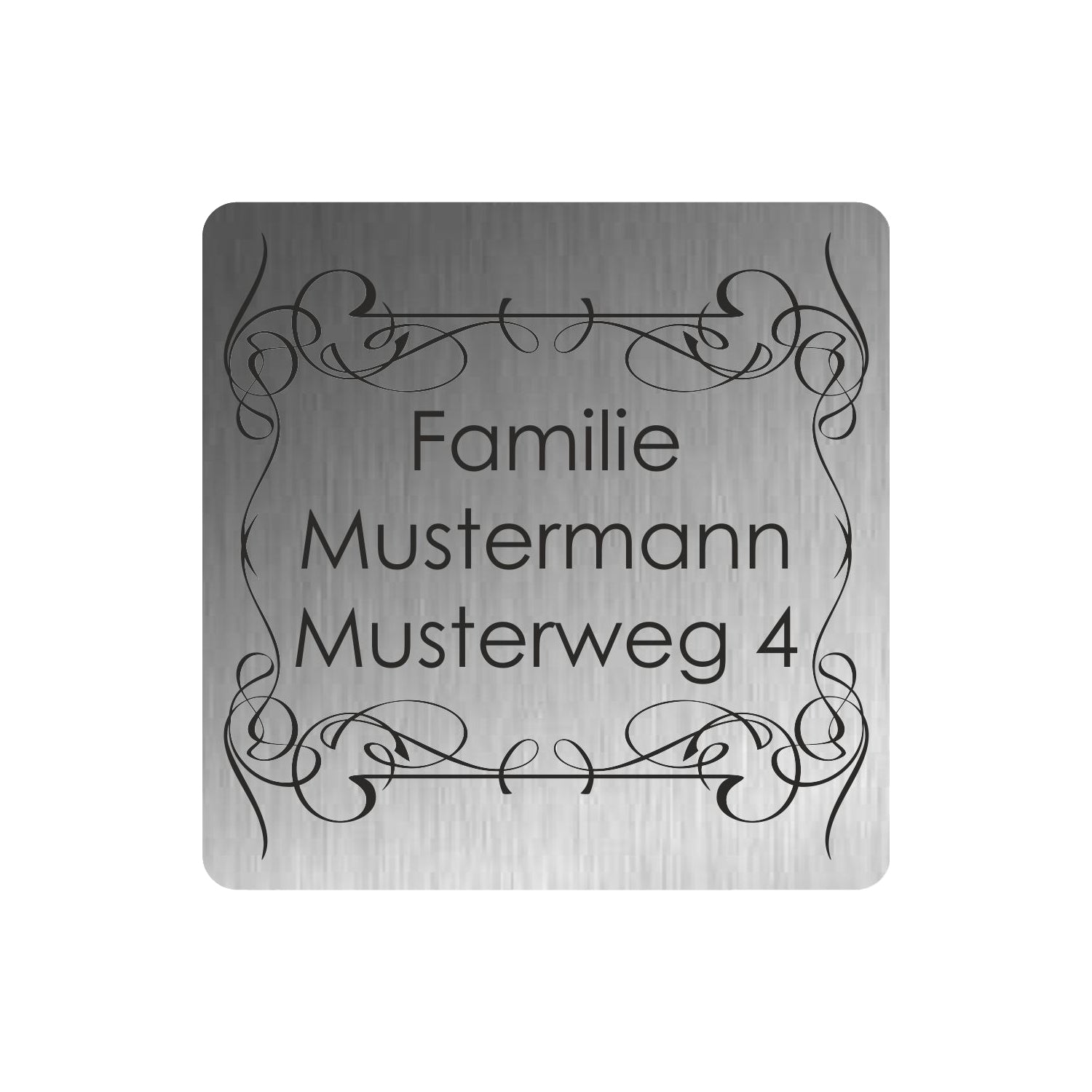 533 Türschild Werbeschild 80 × 80 mm 05
