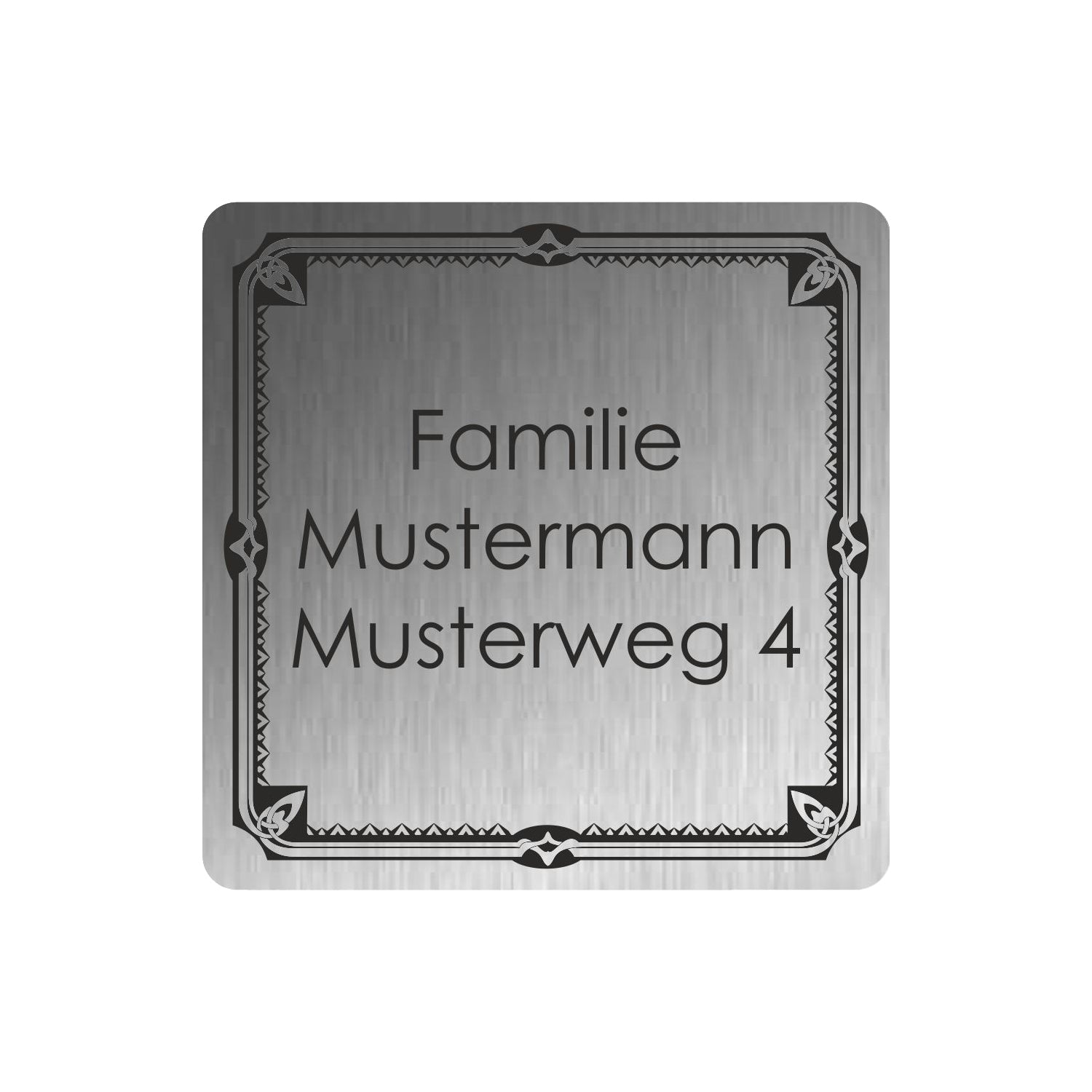 533 Türschild Werbeschild 80 × 80 mm 06