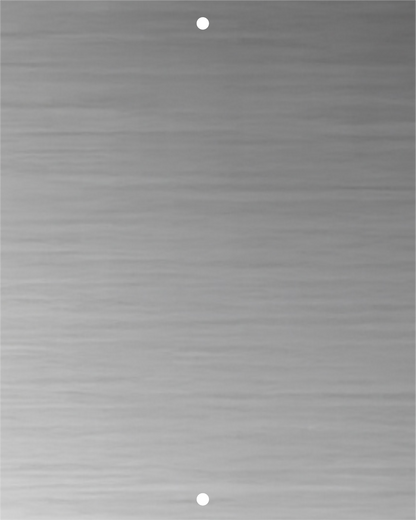 Edelstahl Türschild Werbeschild mit individueller Gravur 100 x 125 mm