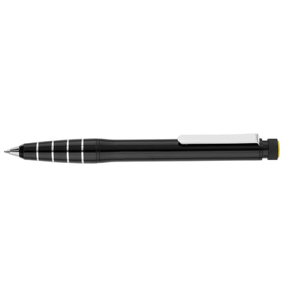 2 in 1 Kugelschreiber schwarz mit Textmarker
