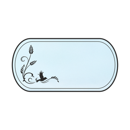 LaserAcryl Türschild Typ B mit Gravur; verschiedene Größen