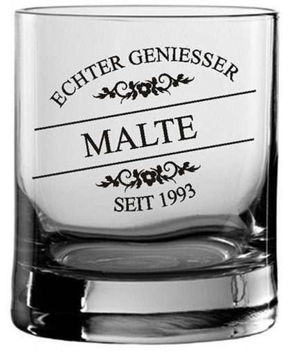 Whiskyglas Schott Zwiesel 282 mit Gravur